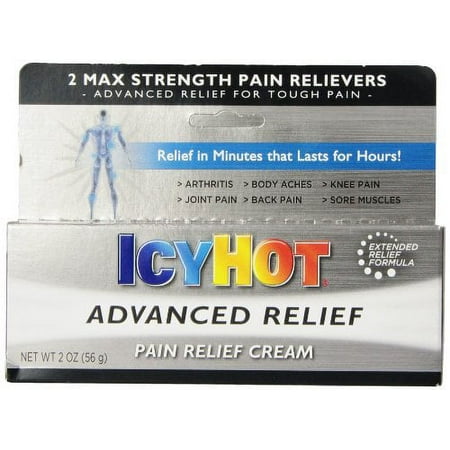 5 Pack - IcyHot Advanced Pain Relief Cream 2 oz Each