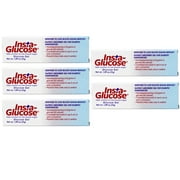 5 Pack - Insta-Glucose Gel, Respond to Low Blood Sugar Quickly Rapidly Absorbed Gel for Diabetic Emergencies, Cherry Flavor, 1.09 Ounce