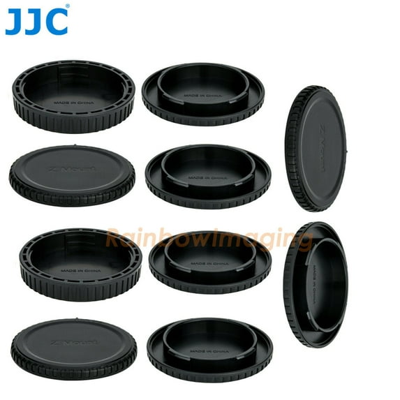 (5 Pack) JJC Body Protective Cover Rear Lens Caps Nikon Z Z5 Z50 Z6 Z7 Z6II Z7II Z fc Z9 replaces BF-N1 LF-N1