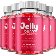 5 Pack Jelly Burn Advanced Health Management Gummies, JellyBurn 300 Gummies
