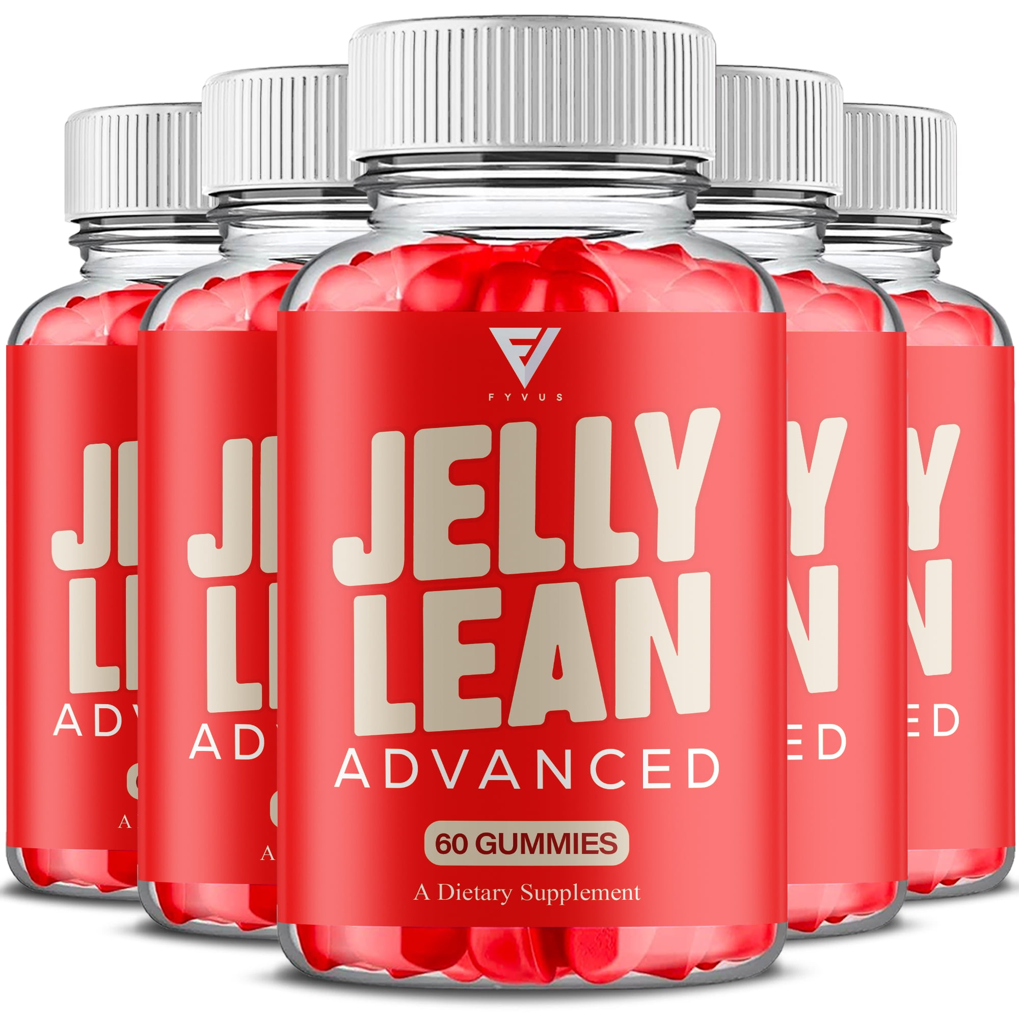 (5 Pack) Jelly Lean Gummies, Jelly Lean Weight Management Gummy (300 Gummies)