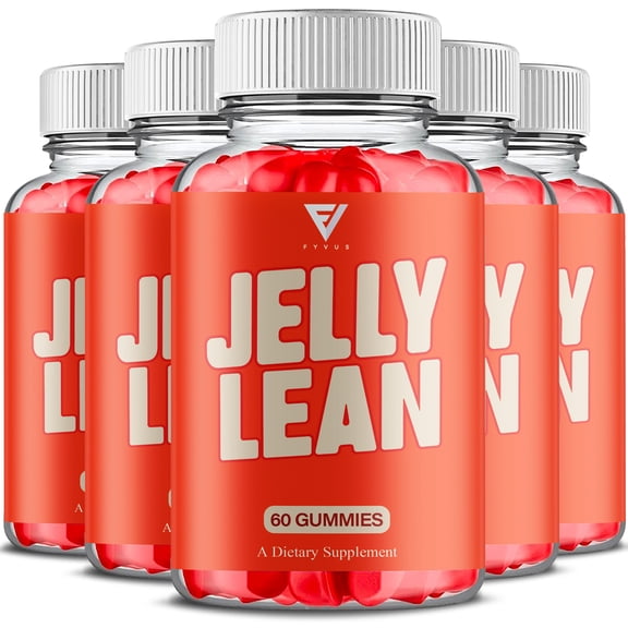 (5 Pack) Jelly Lean Gummies, Jelly Lean Weight Management Gummy (300 Gummies)