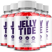 5 Pack Jelly Tide Gummies, Jelly Tide Weight Management Support 300 Gummies