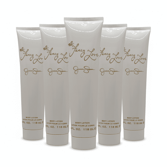 5 Pack Jessica Simpson Fancy Love Body Lotion - 4oz/118ml *Without Box*