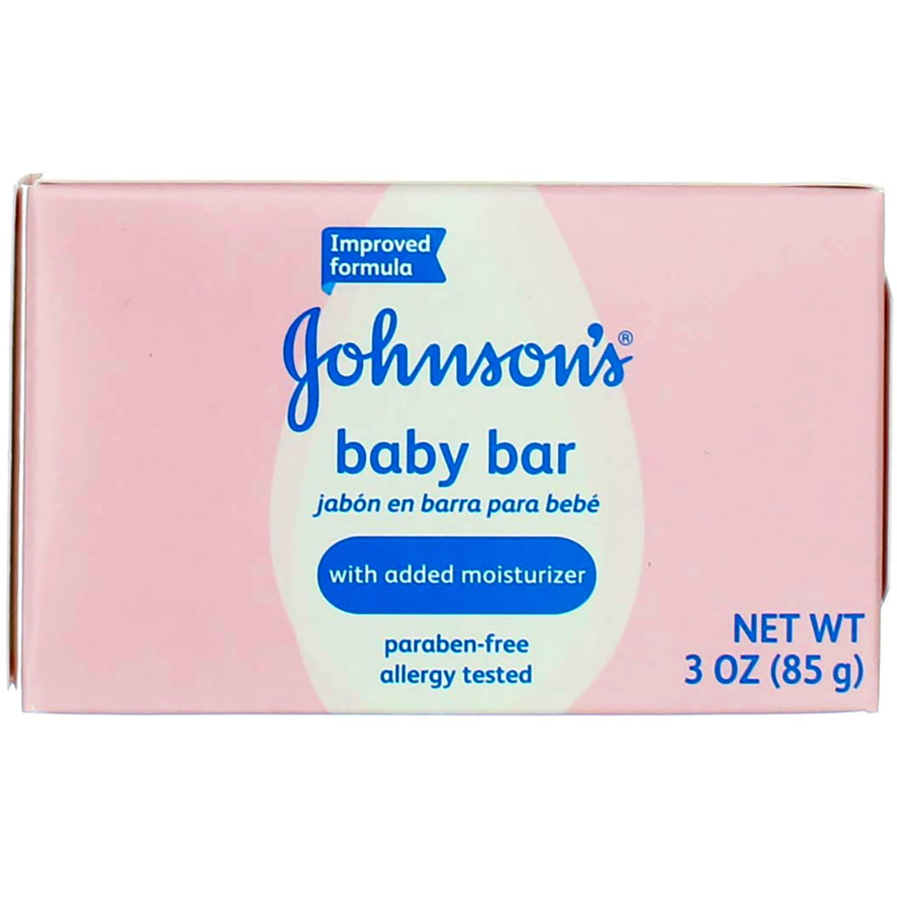 Johnson's Baby Bar Soap, 3 oz (5 Pack) (Bundle)