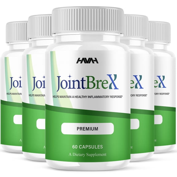 (5 Pack) Joint Brex Advanced Joint Support, JointBrex Overall Health (300 Capsules)