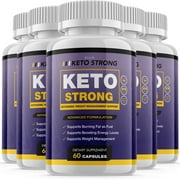 5 Pack Keto Strong XP Advanced Formula Ketosis Pills 300 Capsules