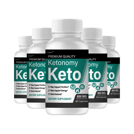 (5 Pack) Ketonomy Keto - Ketonomy Keto Weight Loss Support