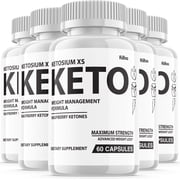 5 Pack Ketosium XS Weight Management Formula 800mg 300 Capsules
