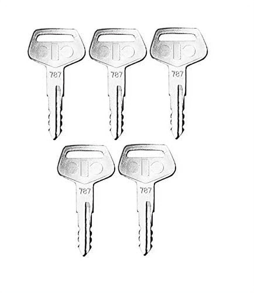 1) Chiavi Adatte Per Escavatore Dozer Komatsu Caricatore Kalmar - Foto 9