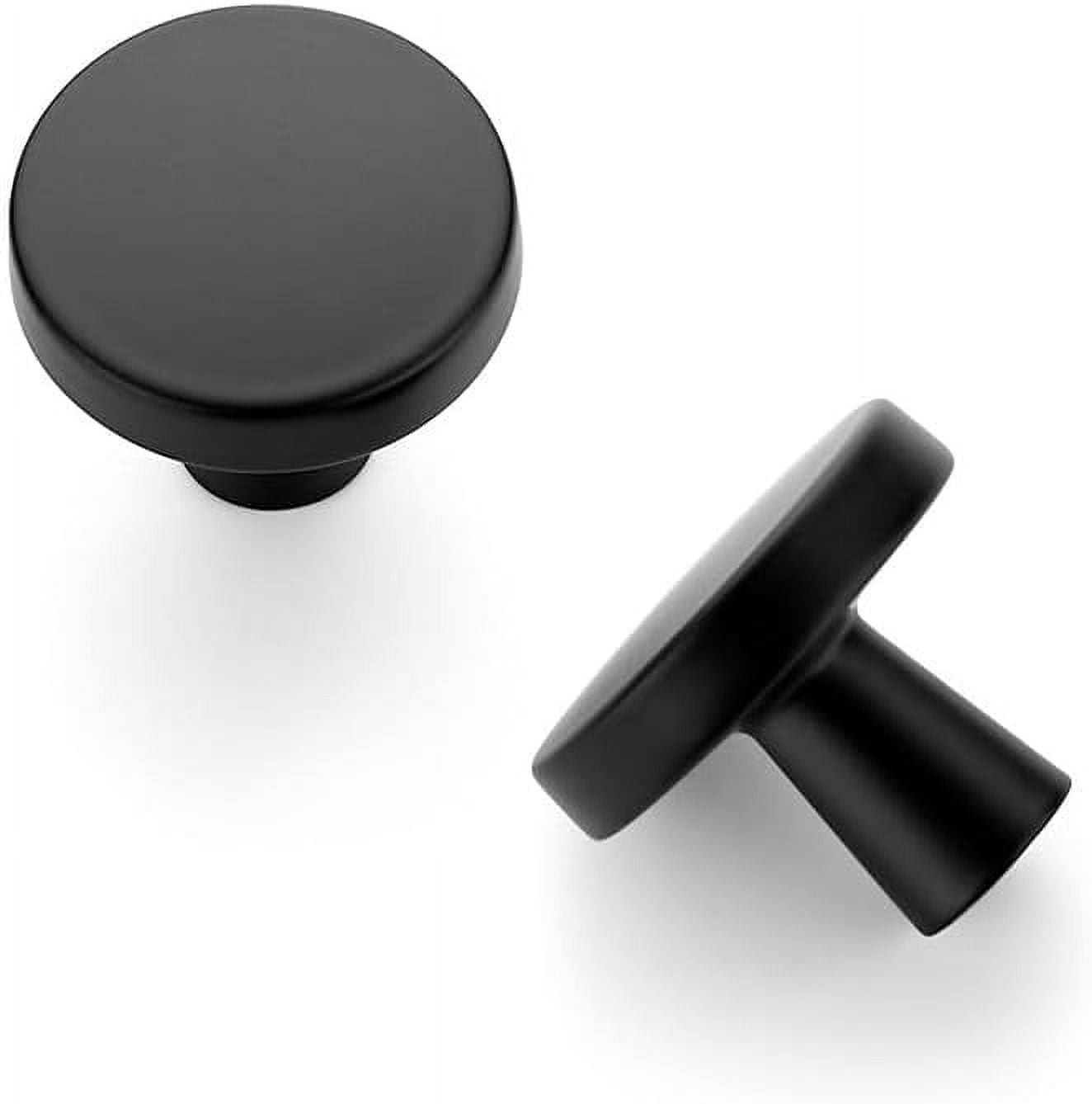 Knob Simple 5 Pack Kitchen Cabinet Knobs Solid Drawer Knobs Dresser Knobs 1-1/4 ...
