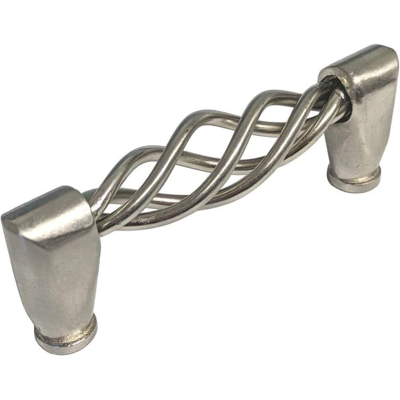 5 Pack Kitchen Furniture Cabinet Drawer Hardware Cage cage Nest Wire Swirl Handle Door Knobs/Pulls (Pull 3" (76MM))