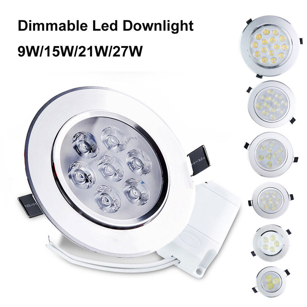 5Pack LED Recessed Lighting Dimmable Downlight LED Ceiling Light 3500K 1100LM