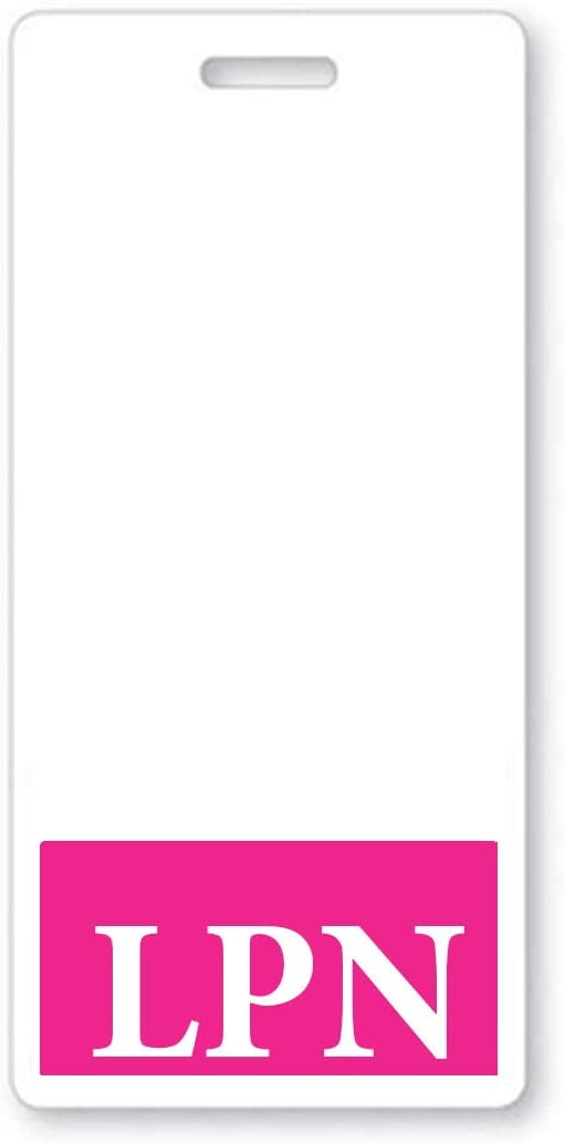 5 Pack LPN Badge Buddy Heavy Duty Vertical Badge Buddies for