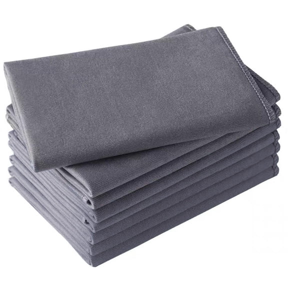 5 Pack Lint Free Microfiber Cleaning Cloth, Streak-Free Absorbent Towels for Glass, Window, Windshield, Mirror and Stainless Steel