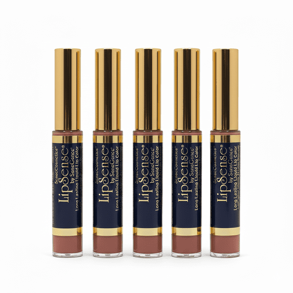 5 Pack, LipSense by SeneGence Long Lasting Liquid Lip Color Apple Cider 0.25oz