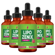 5 Pack Lipo Zenix - Lipo Zenix Keto Drops