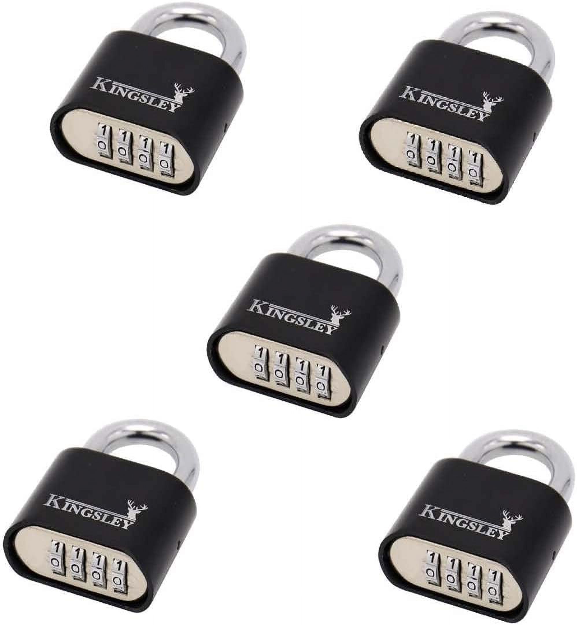 LOCK STEEL COMBINATION 50MM HEAVY DUTY BLACK OR BLUE DIAL, Case Pack of