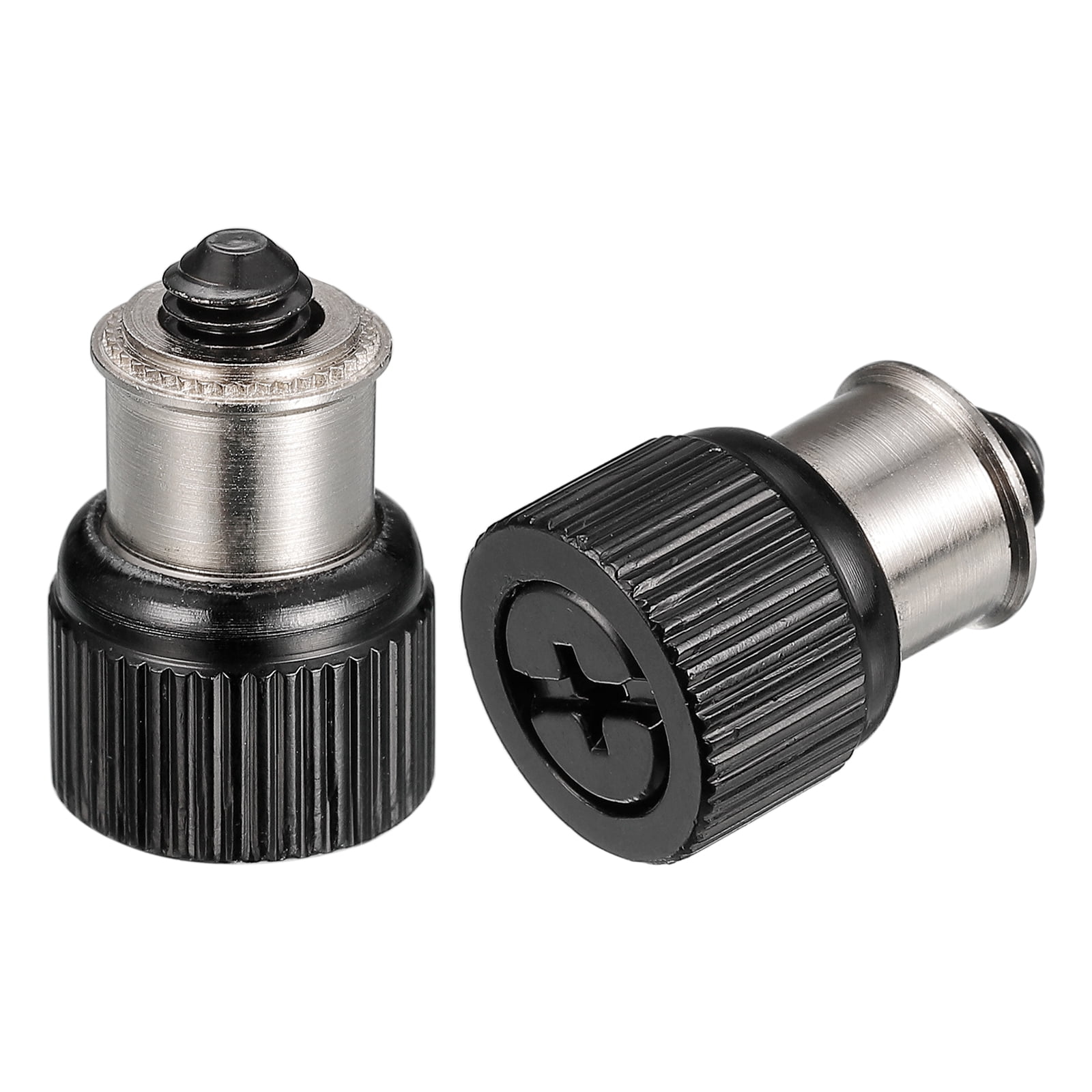 5 Pack M5x0.8x8.89mm Computer Case Thumbscrews, Knurled Head Spring ...
