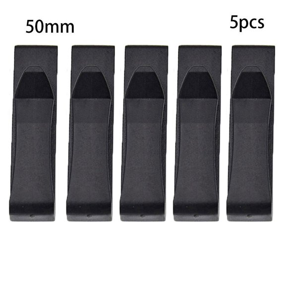 5 Pack MOLLE Backpack Strap Retainer Clips for Camping and Hiking Gear