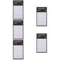 thumbnail image 1 of 5 Pack Magnetic Notepad Pen for Fridge Chalkboard Calendar Shopping Black, 1 of 8