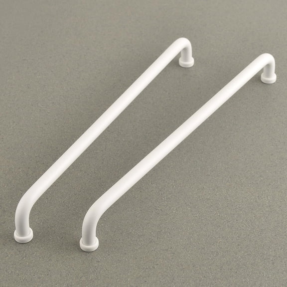 5 Pack Matte Black 10 Inch Long Cabinet Pulls Modern Drawer Handles Bathroom Vanity Pulls Cupboard Door Handles Furniture Hardware for Kitchen