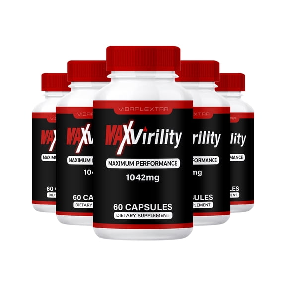 (5 Pack) Max Virility Capsules - Max Virility Advanced Capsules