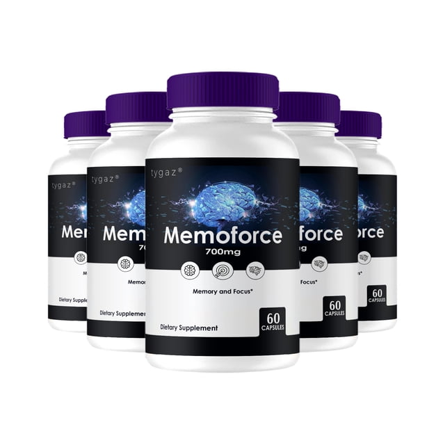  5 pack memo force memoforce pill supplement walmart