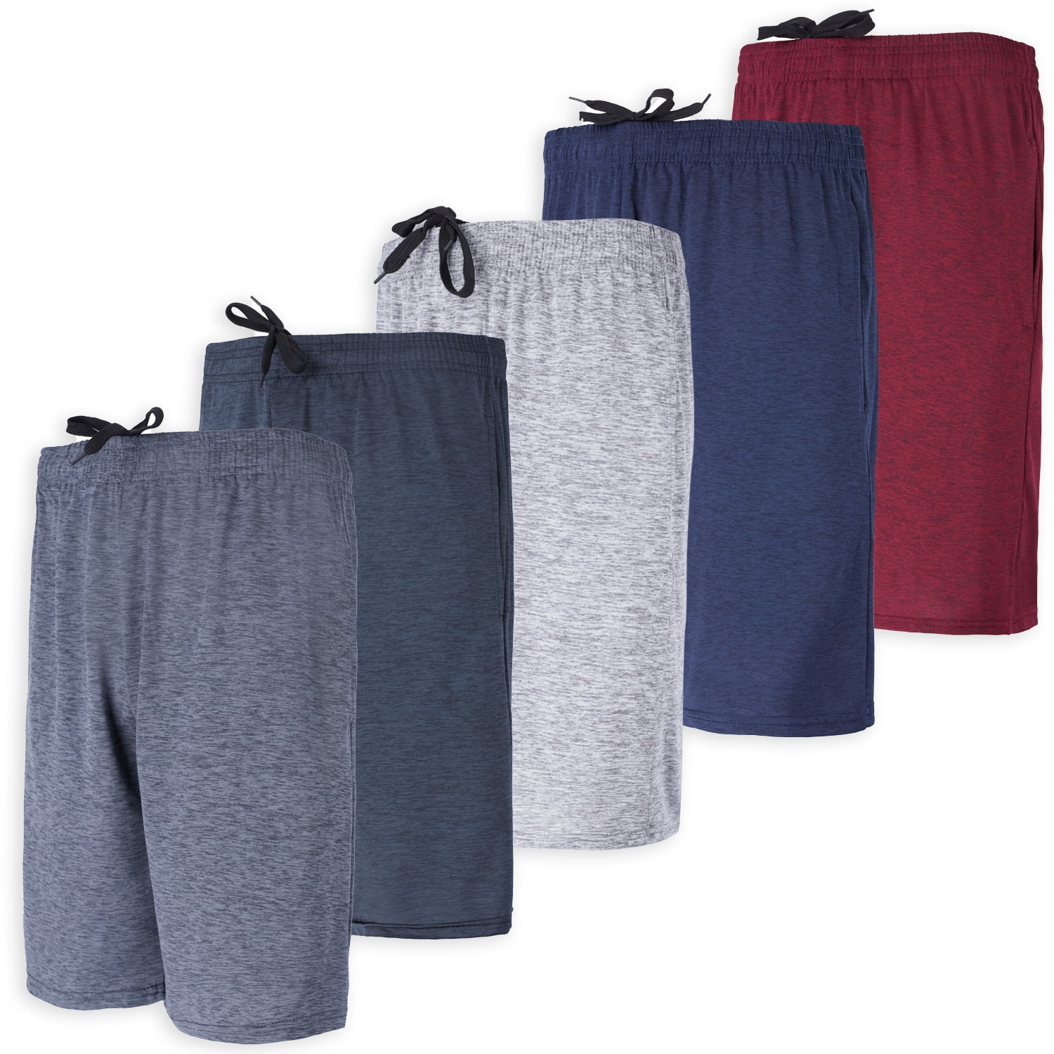 5Pack Men's Performance Shorts Sweat Resistant & Dry Fit in Nepal at