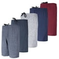 thumbnail image 1 of Real Essentials 5 Pack: Men's Dry-Fit Sweat Resistant Active Athletic Performance Shorts, 1 of 6