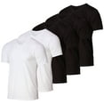 thumbnail image 1 of 5 Pack: Men’s Mesh V-Neck Moisture Wicking Active Athletic Performance Short Sleeve T-Shirt (Available In Big & Tall), 1 of 6
