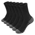 thumbnail image 1 of 5-Pack Men's Short Basketball Socks - Solid Color, Breathable & Cushioned for Active Sports and All-Day Comfort,C,One Size,Dailypoc, 1 of 8