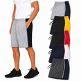 thumbnail image 1 of 5 Pack: Mens Moisture Wicking Athletic Basketball & Gym Workout Shorts with Pockets Multipack, Sizes up to 3XL, 1 of 12