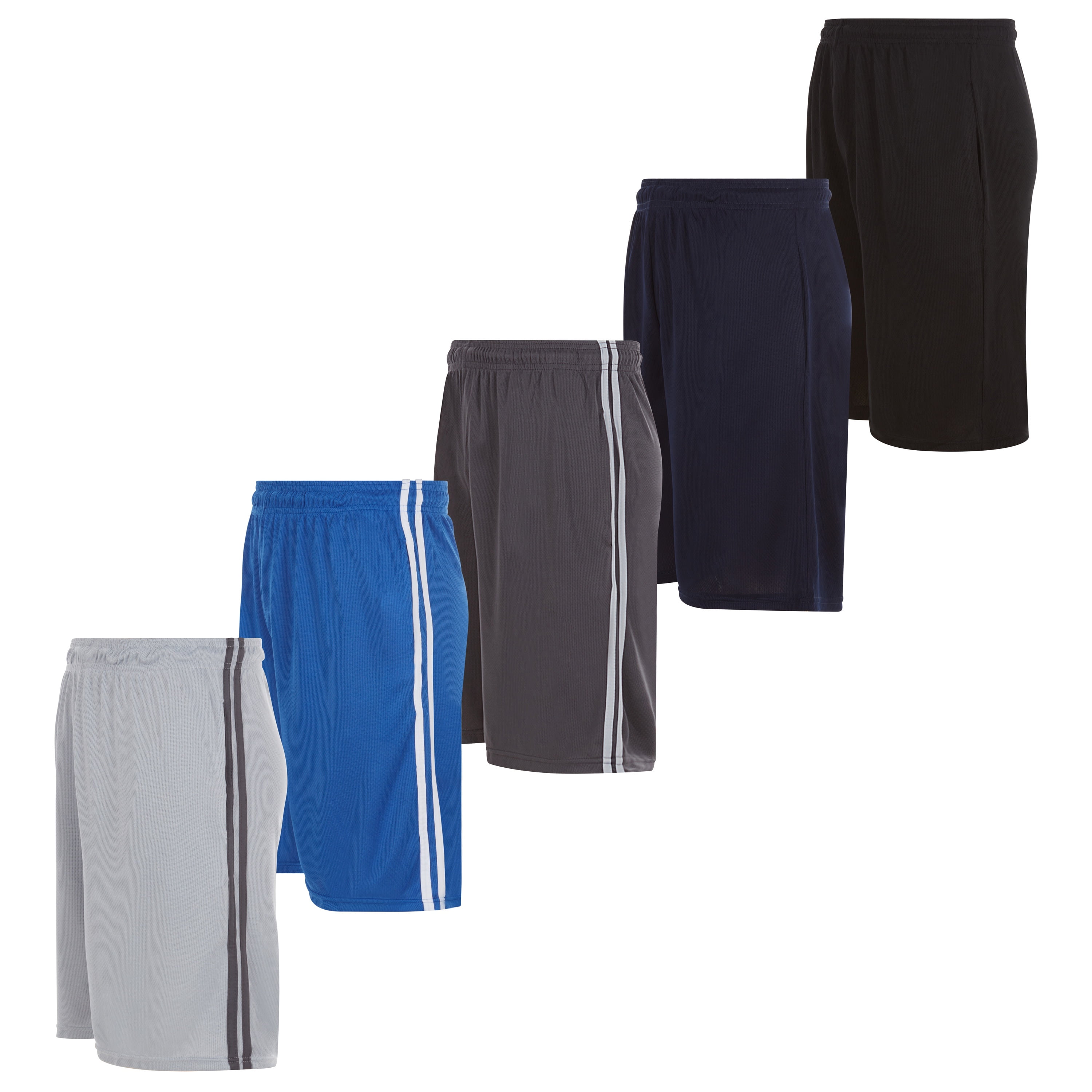 Ma Croix Mens Heavy Mesh Shorts With Zipper Pockets Basketball