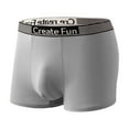 thumbnail image 1 of 5 Pack Mens Underwear Boxer Briefs Skin Friendly Ice Silk Casual Large Size Breathable Comfortable Fashion Panties, 1 of 2