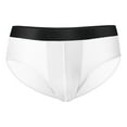 thumbnail image 1 of 5 Pack Mens Underwear Briefs Ice Silk Seamless With U Bag Breathable Low Waist Panties, 1 of 2