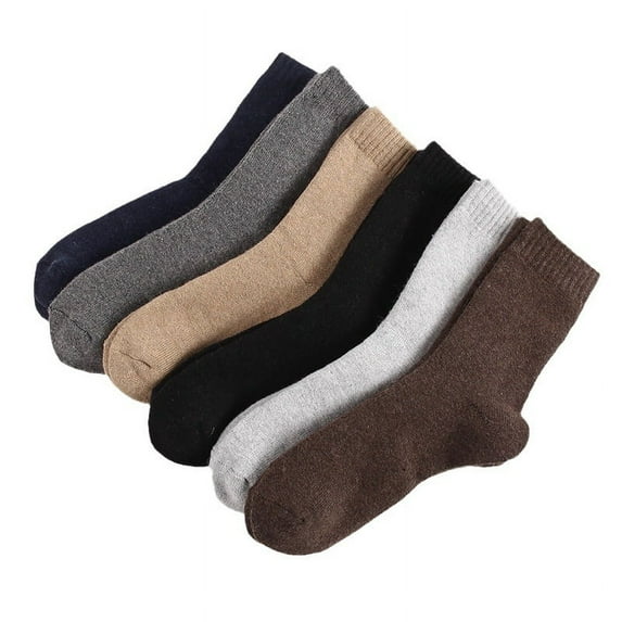 5 Pack Merino Wool Hiking Socks for Women Warm Winter Thick Thermal Cozy Boot Work Soft Ladies Socks