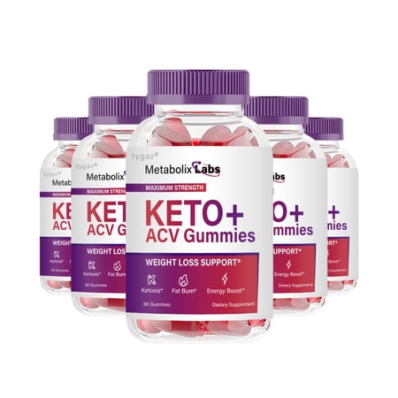 (5 Pack) Metabolix Labs Keto Gummies - Metabolix Labs Keto Apple Cider Vinegar Gummies