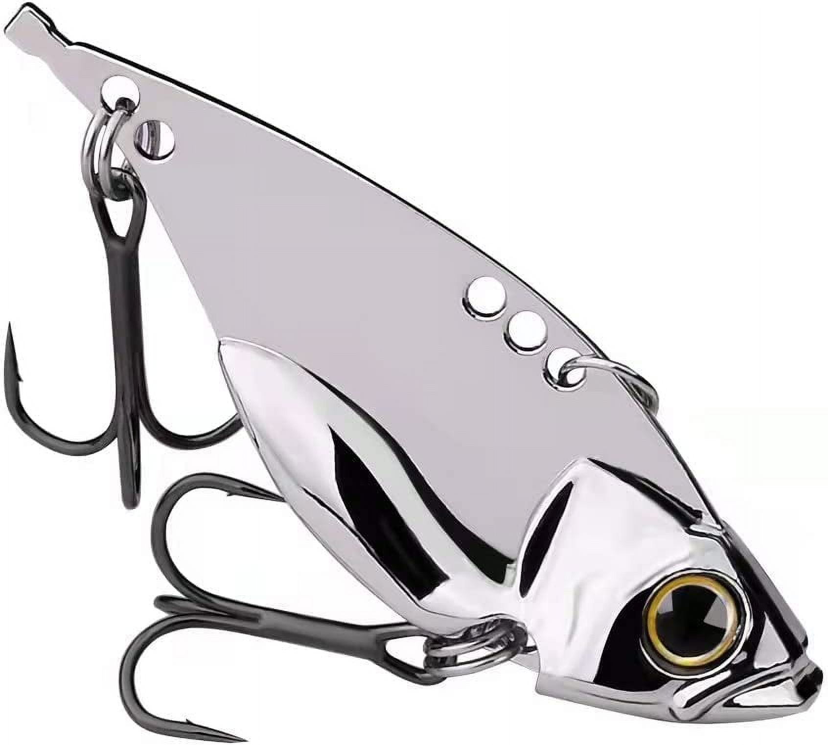 LUCKYMEOW Blade Lures for bass,Fishing Lures,Metal VIB Hard