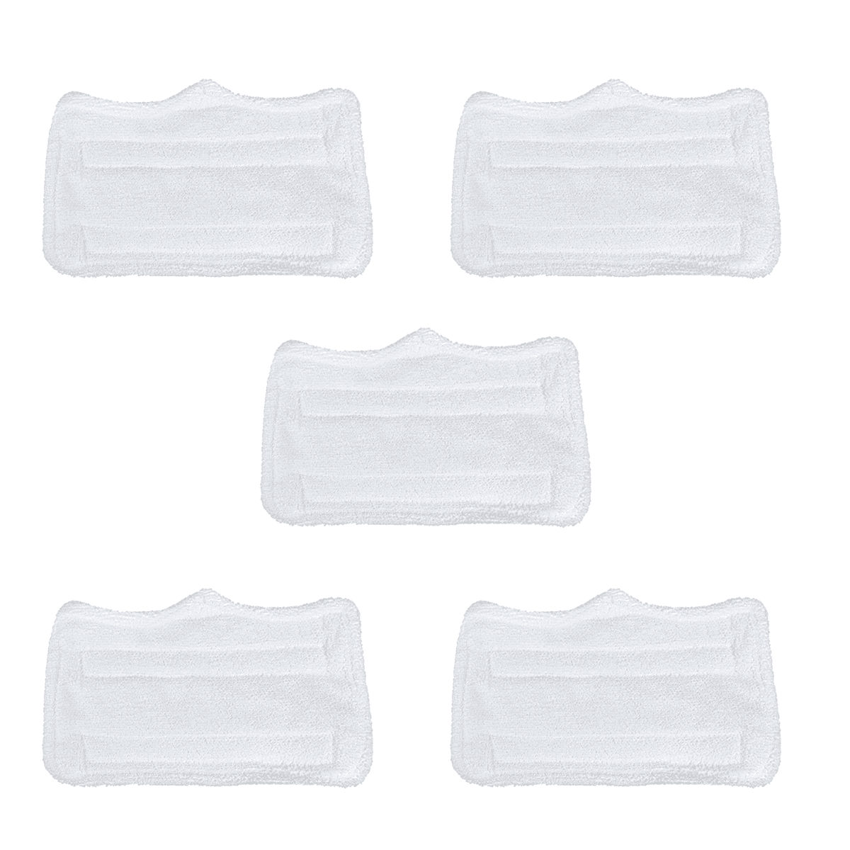 5 Pack Microfiber Replacement Washable Cleaning Pads for Shark Steam & Spray Mop S3101 S3202
