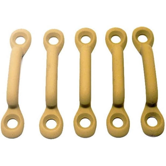 5 Pack Military Canvas Tarp/Canvas Hook (B) Tie Down, fits M998 Humvee M1102 Strap (Tan)