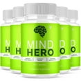 thumbnail image 1 of (5 Pack) Mind Hero Brain and Memory Supplement, MindHero Advanced Memory Support and Daily Focus (300 Capsules), 1 of 6