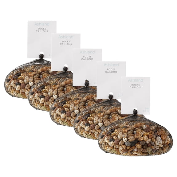 5 Pack: Mini River Pebbles by Ashland