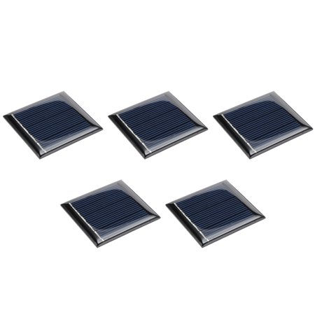5 Pack Mini Solar Panel Cells for DIY Electric Power Projects 2.5V 100mA