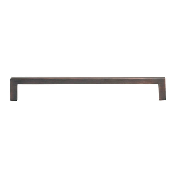 5 Pack Modern Style 8-13/16" (224mm) Inch Center to Center, Overall Length 10" Brushed Oil-Rubbed Bronze, Cabinet Hardware Pull / Handle