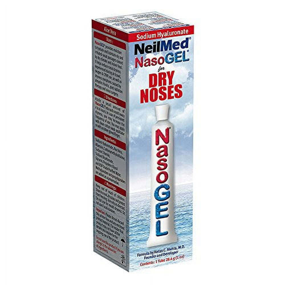5 Pack - NeilMed NasoGel Saline Gel for Nasal Passages 1oz Each