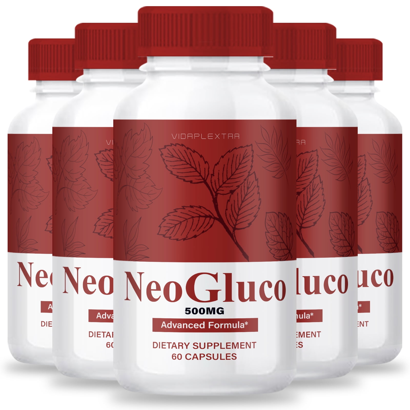 (5 Pack) Neo Gluco Capsules - Neo Gluco Capsules