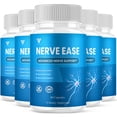 thumbnail image 1 of (5 Pack) Nerve Ease Pills, NerveEase Premium Nootropic Supplement (300 Capsules), 1 of 8