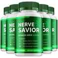 thumbnail image 1 of (5 Pack) Nerve Savior Capsules - Supplement for Health NerveSavior Pills (300 Capsules), 1 of 7