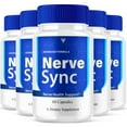 thumbnail image 1 of (5 Pack) Nerve Sync Brain Supplement, NerveSync Advanced Memory (300 Capsules), 1 of 6